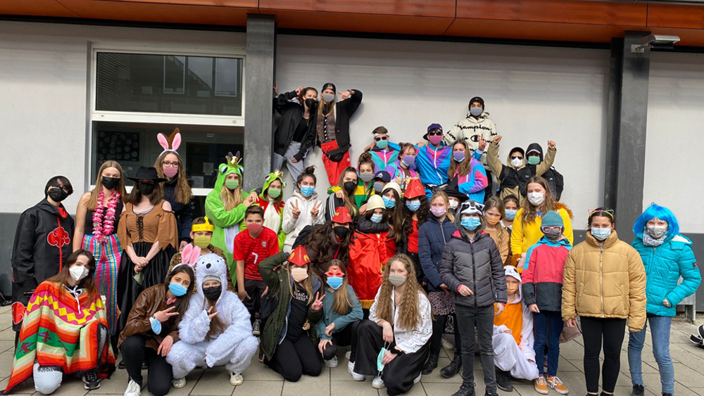 Fasching an der Ferdinand-von-Miller-Realschule Fasching 2022