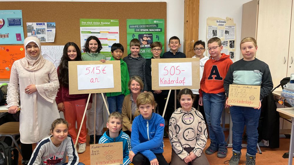 515€ für SOS Kinderdorf