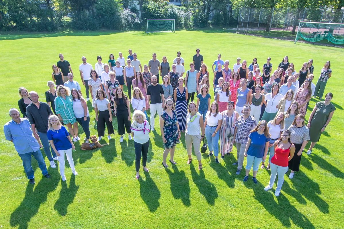 Kollegium 2021/2022 der Ferdinand-von-Miller-Realschule