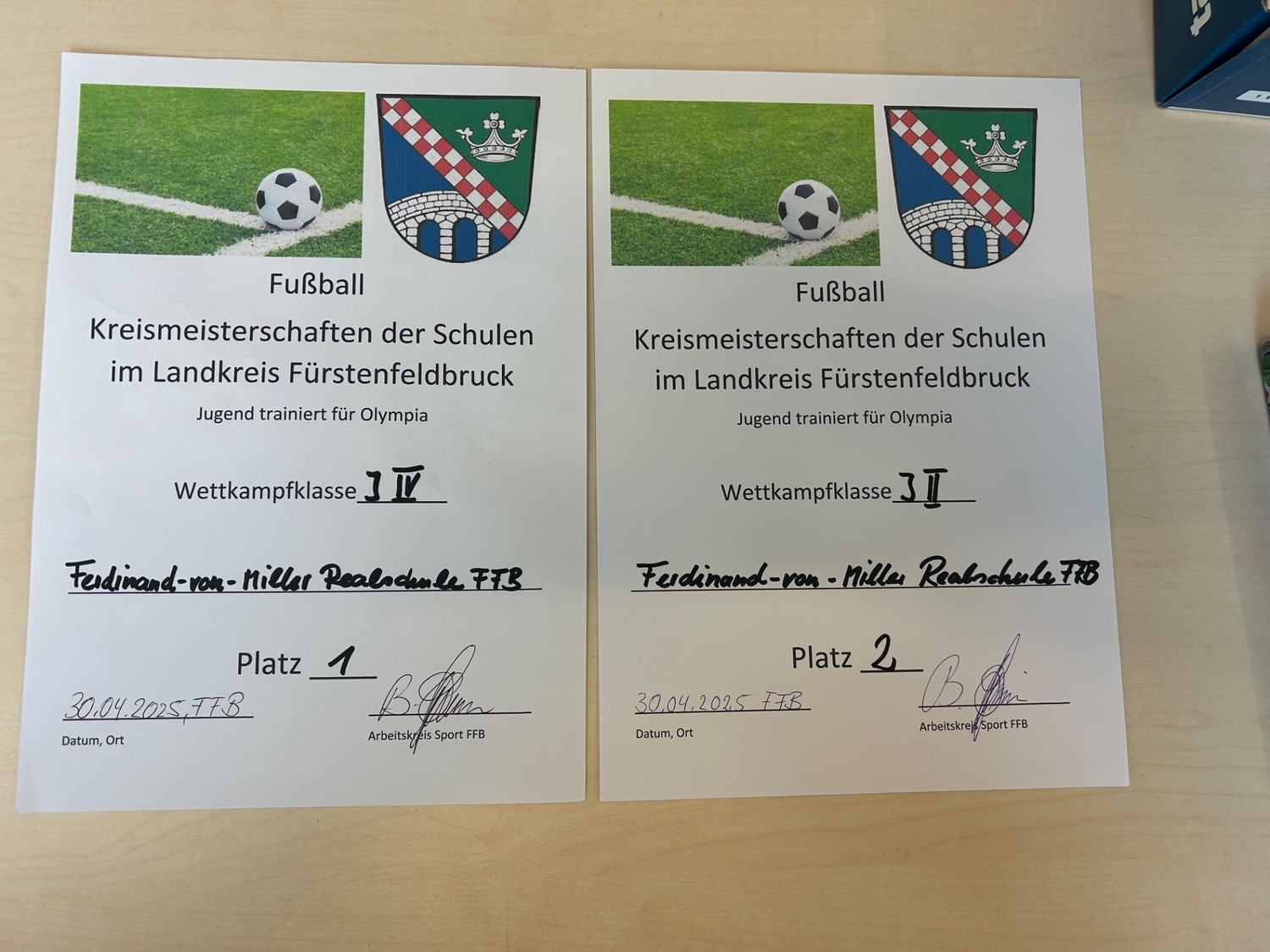 zwei Landkreisfinals – ein klarer Sieg und eine bittere Niederlage
