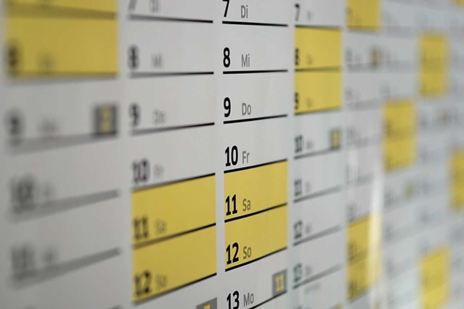 Wichtige Termine zum Schuljahresbeginn  2025/2026